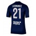 Paris Saint-Germain Lucas Hernandez #21 Hemma matchtröja 2025-26 Kortärmad Billigt
